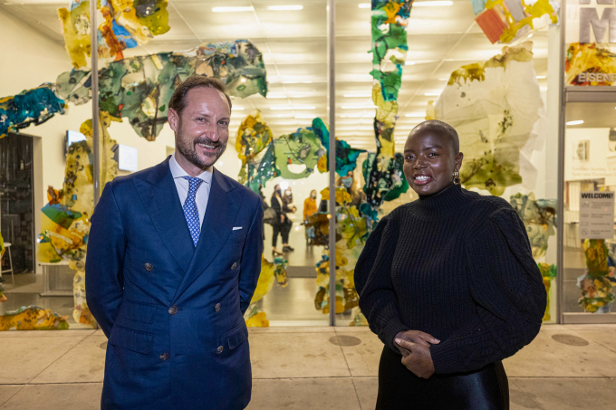 Sandra Mujinga har blitt valgt som den første kunstneren i MUNCHs nye SOLO OSLO-utstillingsserie. (Foto: Den norske FN-delegasjonen / Pontus Höök)